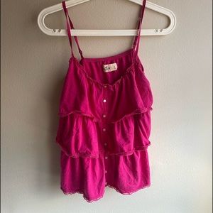 Pink Hollister Tank Top